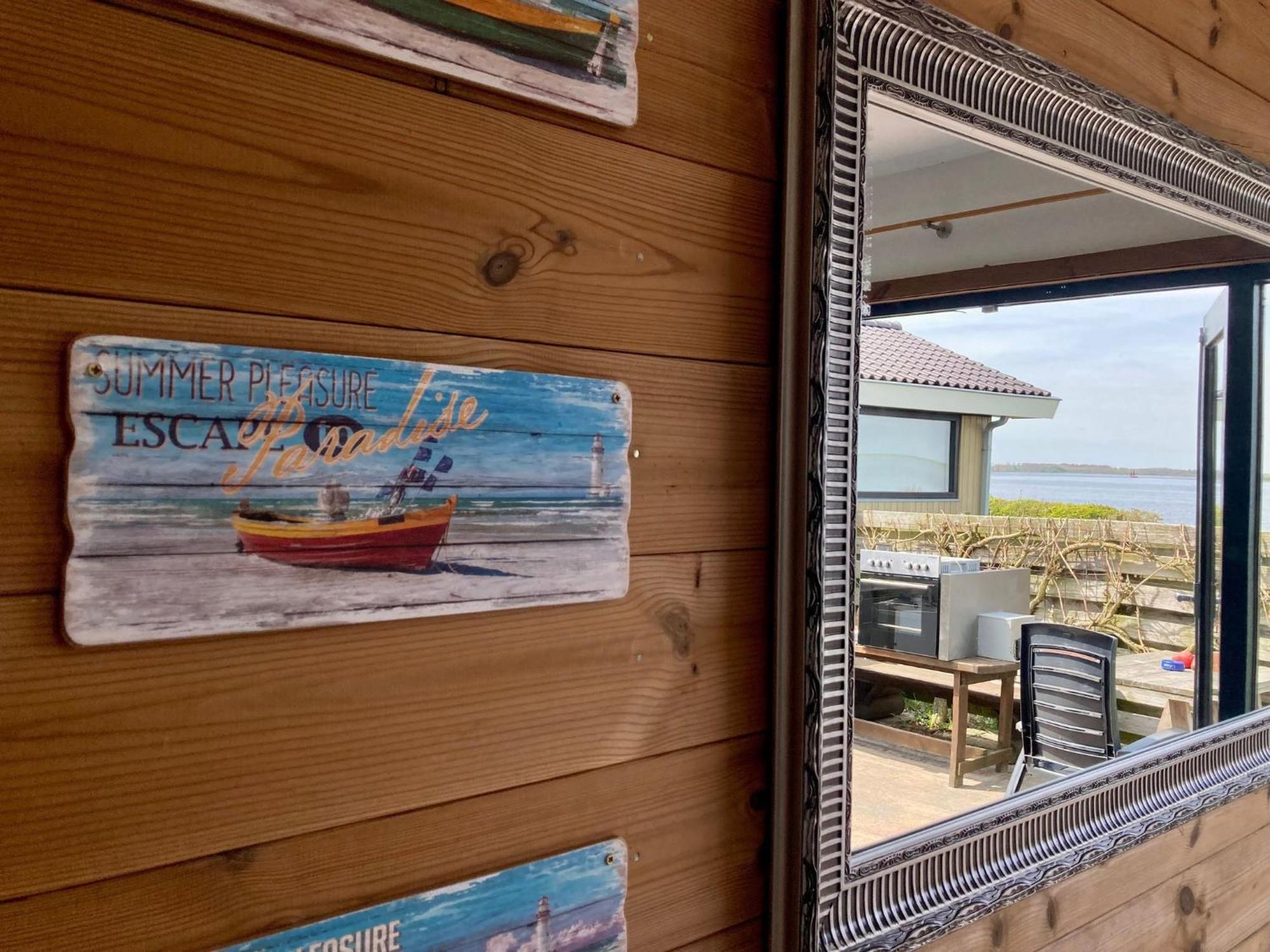 Lakeview 6 Pers Holiday Home Aurora With Fenced Garden, Whirlpool And Sauna Anjum Exterior foto
